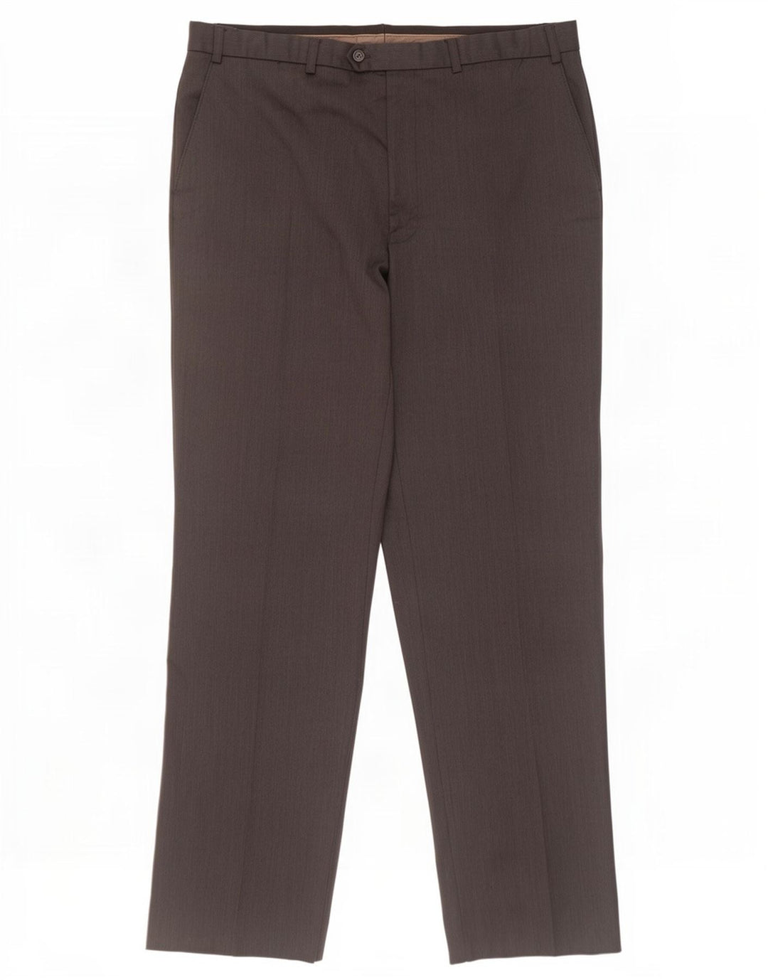 Marks & Spencer Pantaloni drepți pentru bărbați L38 L33 Lână gri