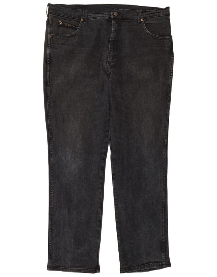 WRANGLER Blugi pentru bărbați Texas Stretch drepte W40 L34 bumbac gri