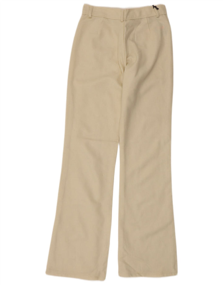Pantaloni casual de damă Vintage Bootcut EU 40 Medium W28 L32 Bej