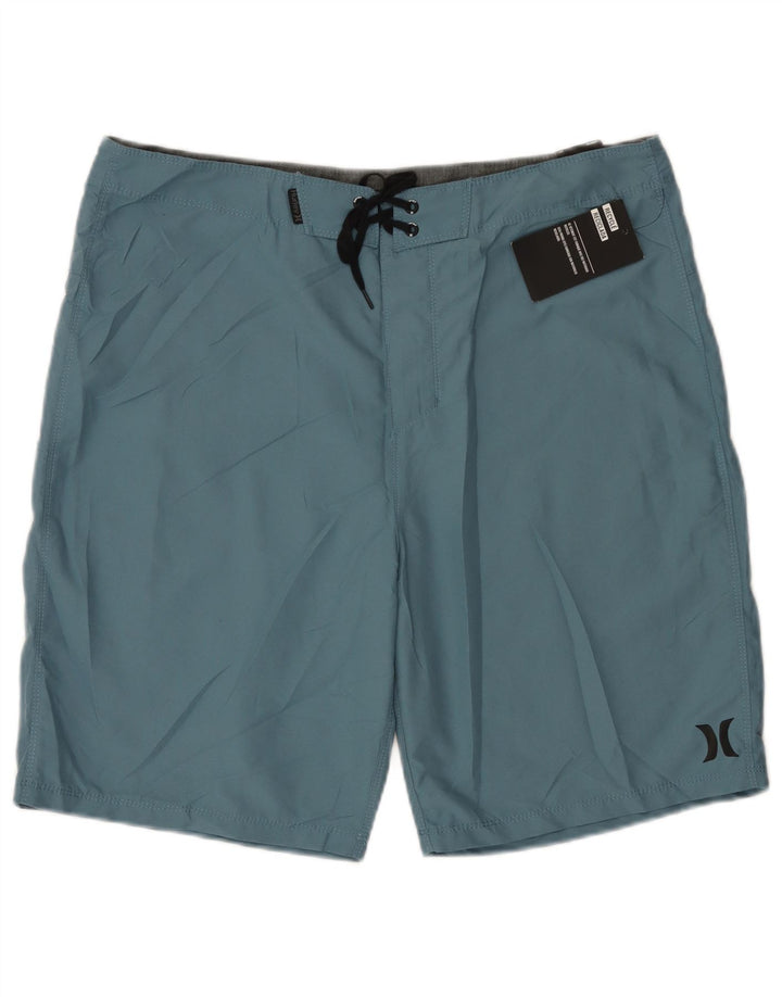 Pantaloni scurți de înot Hurley pentru bărbați, mari, albastru, poliester