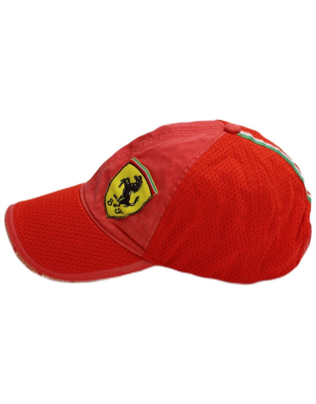 Șapcă de baseball cu grafică Puma Ferrari pentru bărbați, mărime unică, roșu, bloc de culoare