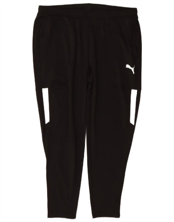 Pantaloni de trening PUMA pentru bărbați 2XL, negru, bloc de culoare