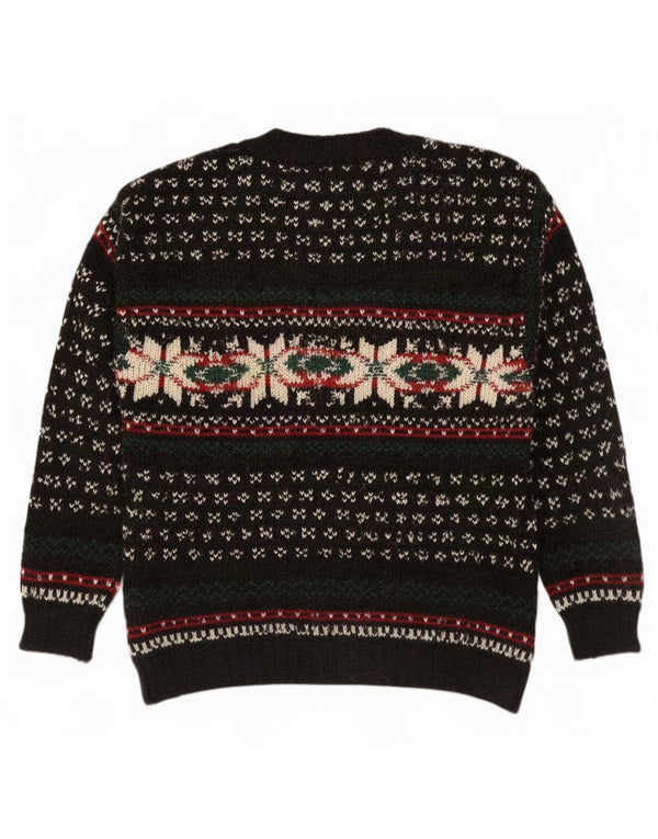 Pulover pentru bărbați Marks & Spencer St. Michael Crew Gât XL, negru