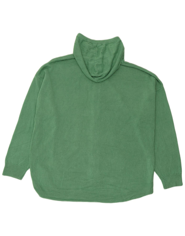 Pulover cardigan supradimensionat cu glugă pentru femei Marks & Spencer UK 18 XL verde