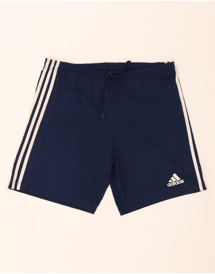 Pantaloni scurți sport Aeroready ADIDAS pentru bărbați, poliester mediu albastru