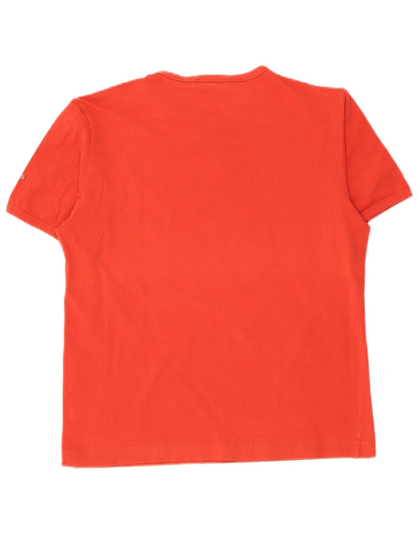Tricou Guess pentru femei, UK 18 XL, bumbac roșu
