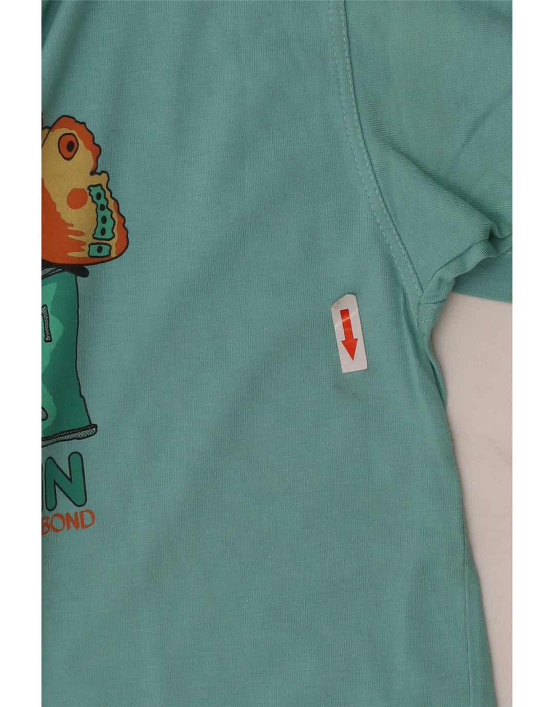 Tricou grafic Vagabond pentru bărbați Top mic din bumbac turcoaz