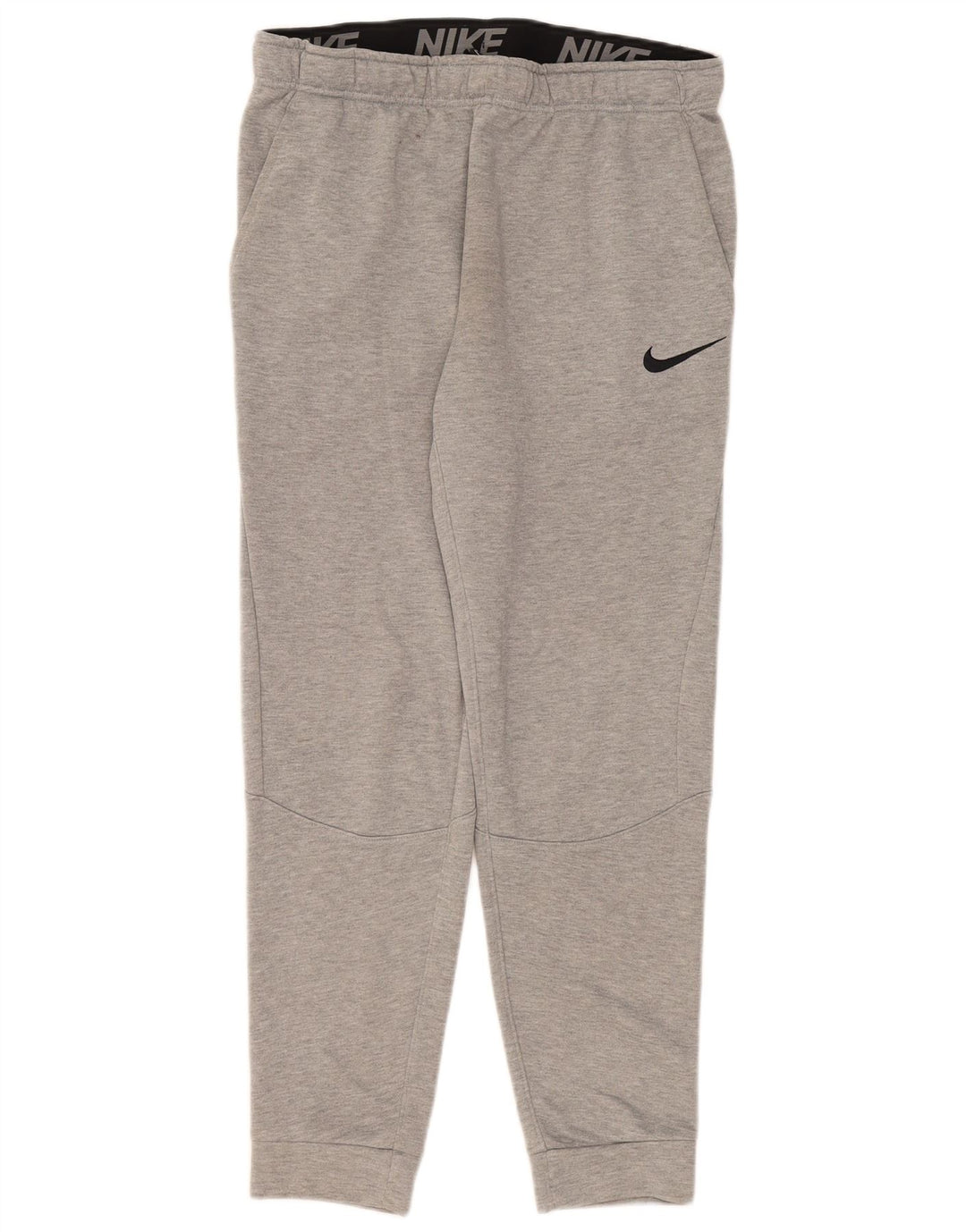 Pantaloni de trening NIKE Dri Fit pentru bărbați Pantaloni de jogging Gri mediu Poliester