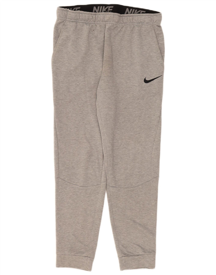 Pantaloni de trening NIKE Dri Fit pentru bărbați Pantaloni de jogging Gri mediu Poliester