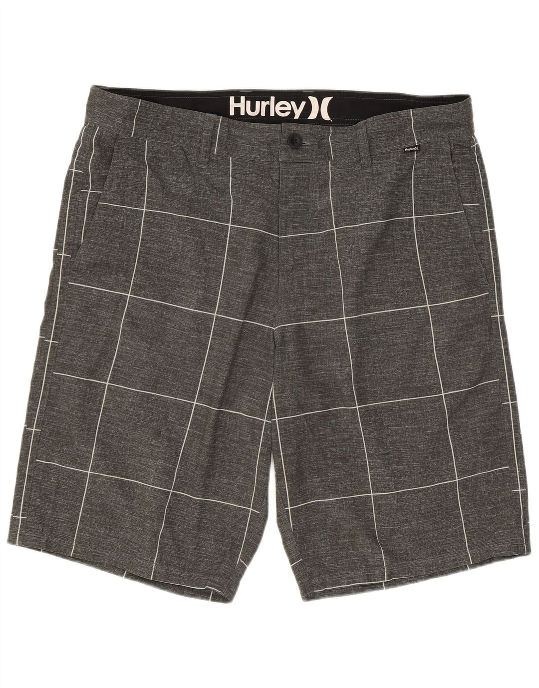 Pantaloni scurți chino pentru bărbați Hurley W34 Large Gri Geometric