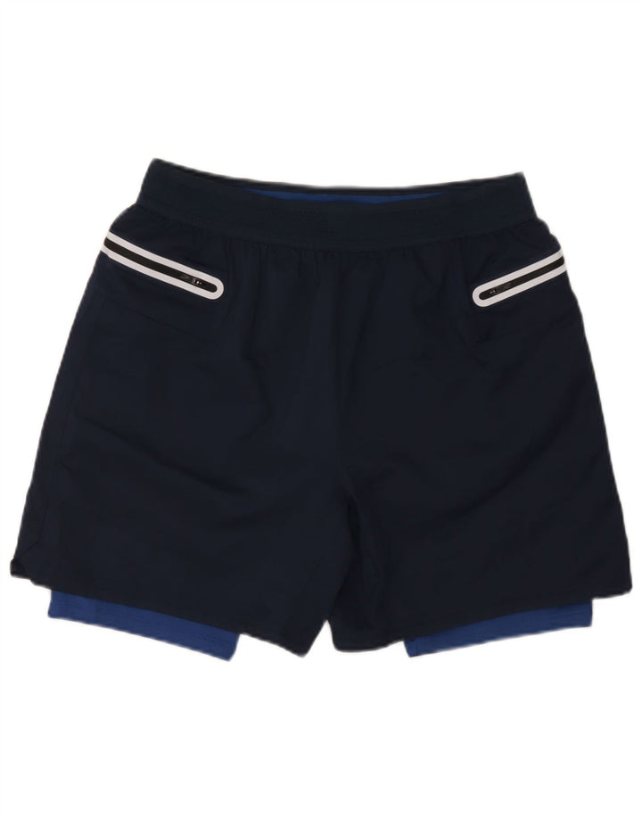 Pantaloni scurți sport Marks & Spencer pentru bărbați, mari, albastru, poliester