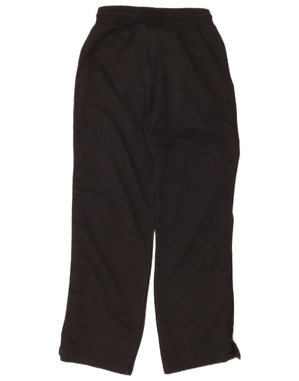 Pantaloni de trening Nike pentru femei cu grafică UK 10, bumbac negru mic