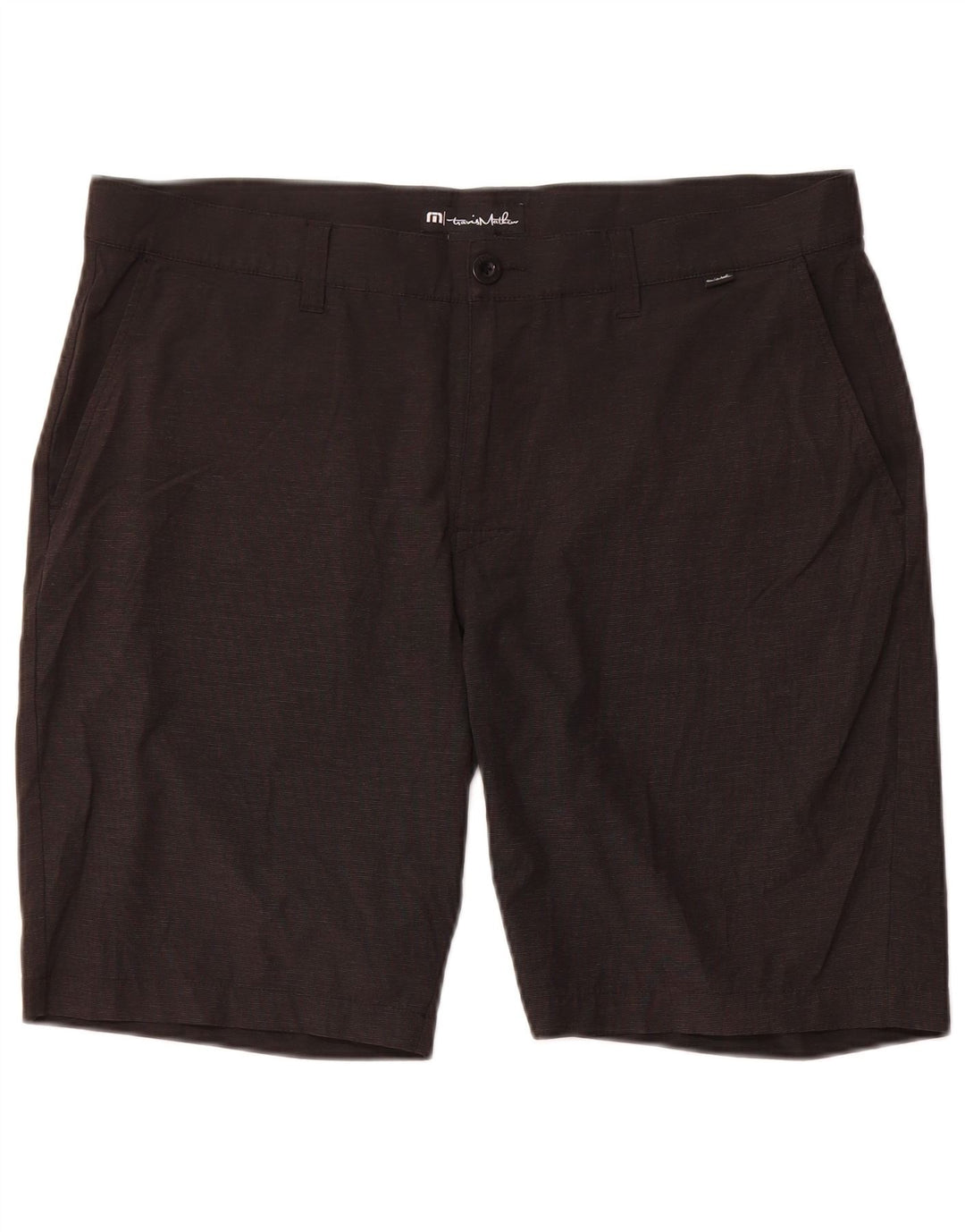 Pantaloni scurți chino pentru bărbați Travis Mathew W38 XL poliester cu dungi negre