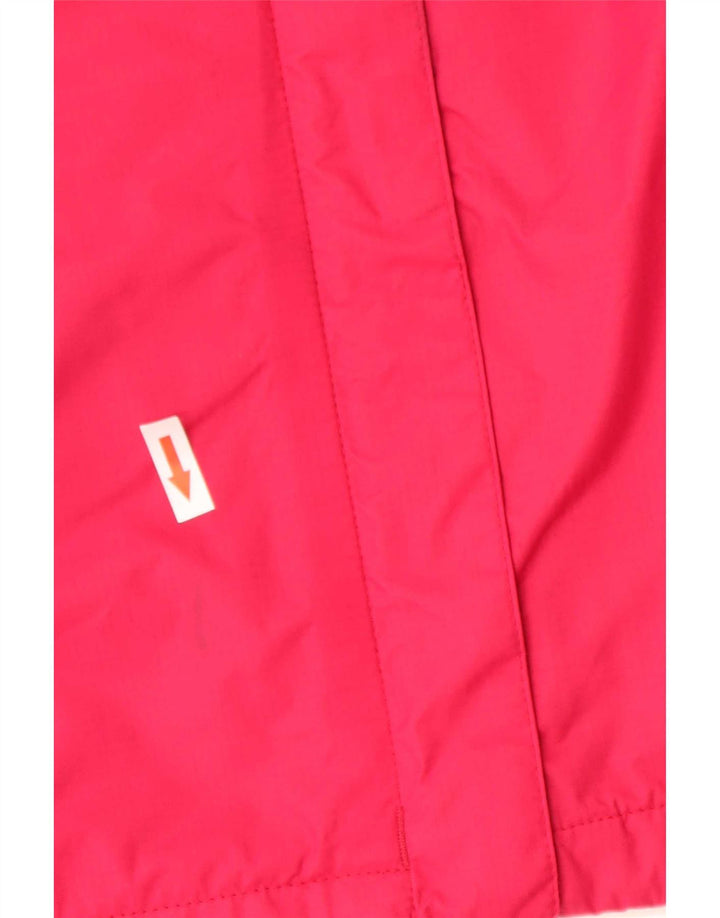 Jachetă de ploaie cu glugă Columbia pentru femei UK 10 Small Pink Nylon