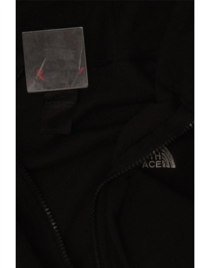 Jachetă polară cu glugă The North Face pentru femei UK 12 Poliester mediu negru