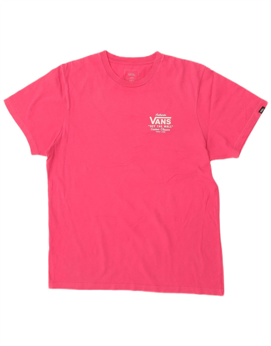 Tricou grafic Vans Slim Fit Top Roz mediu pentru bărbați