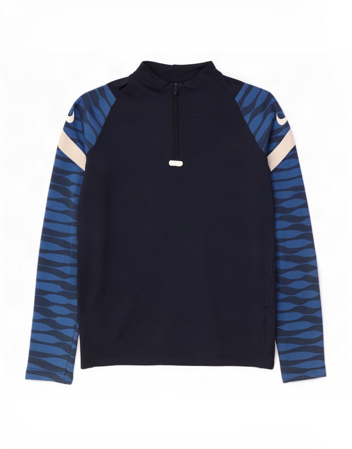 Trening pentru băieți Dri Fit Pullover Top 13-14 ani XL bleumarin