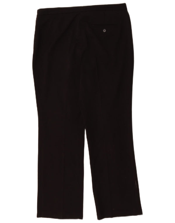 Pantaloni casual drepti pentru femei Marks & Spencer UK 12 Medium W32 L28 Negru