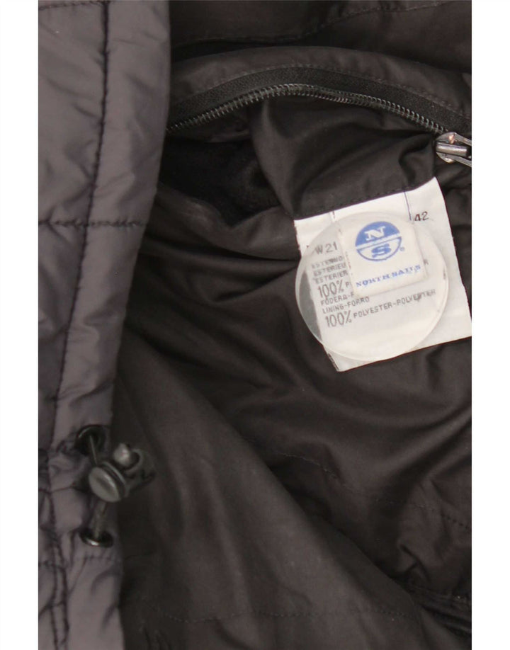 Jachetă căptușită reversibilă cu glugă North Sails pentru bărbați UK 36 Small Black