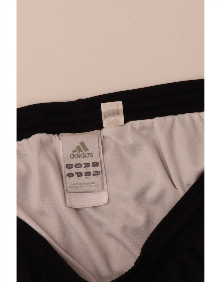 Pantaloni scurți sport pentru bărbați Adidas, mari, negru, poliester