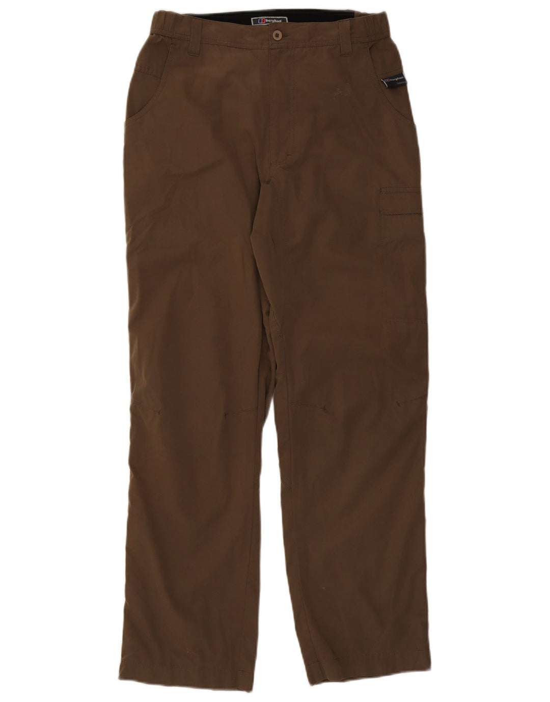Pantaloni cargo drepti pentru femei Berghaus W32 L30 poliester maro