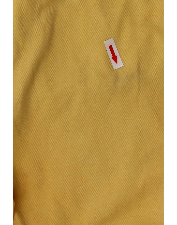 Pantaloni scurți chino Woolrich pentru bărbați W32, bumbac galben mediu