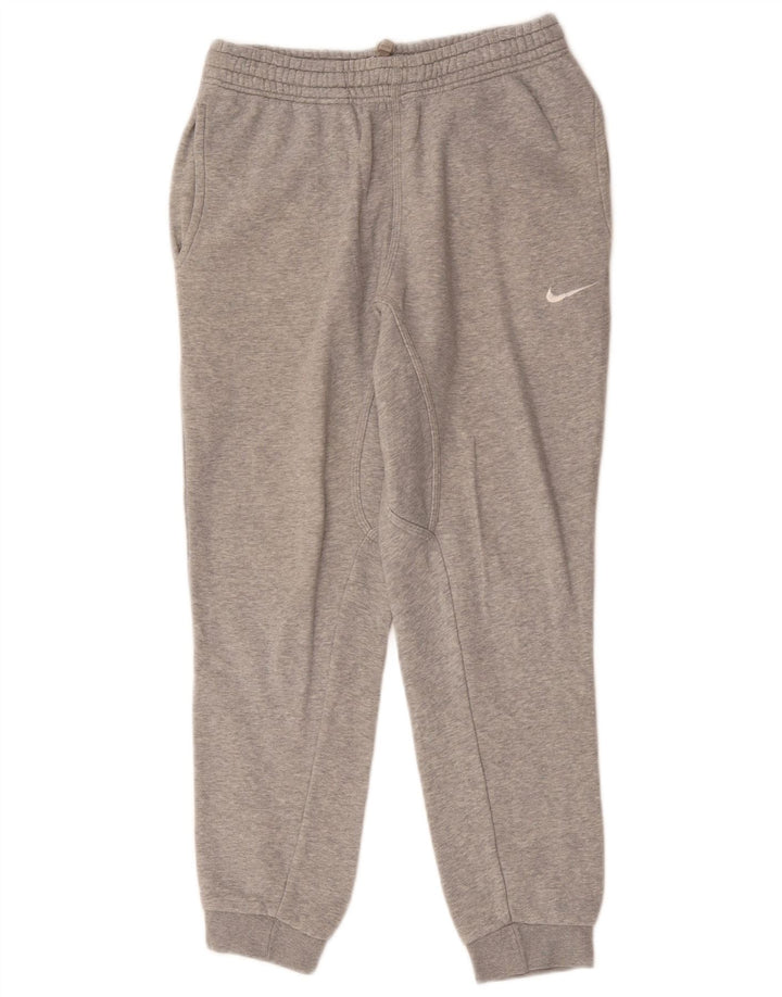 Pantaloni de trening pentru bărbați NIKE Pantaloni de jogging mici, gri, bumbac