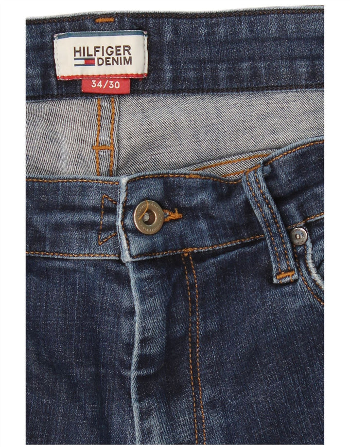 TOMMY HILFIGER Blugi Slim Tapered pentru bărbați L34 L30 Bumbac albastru