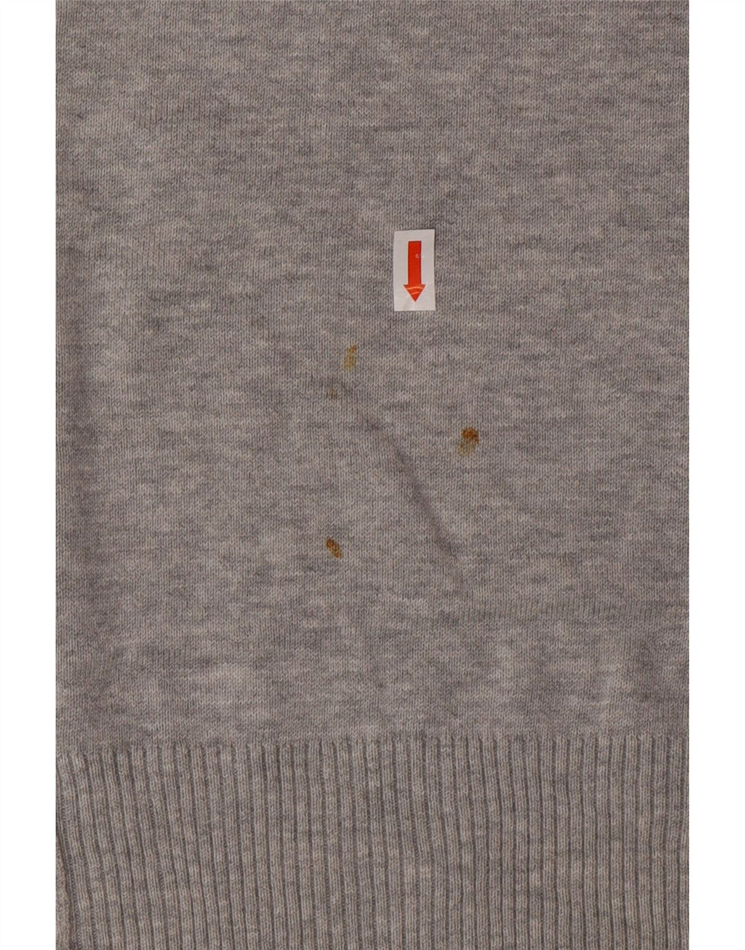 Pulover pentru bărbați DIESEL cu decolteu rotund, mare, gri, bumbac