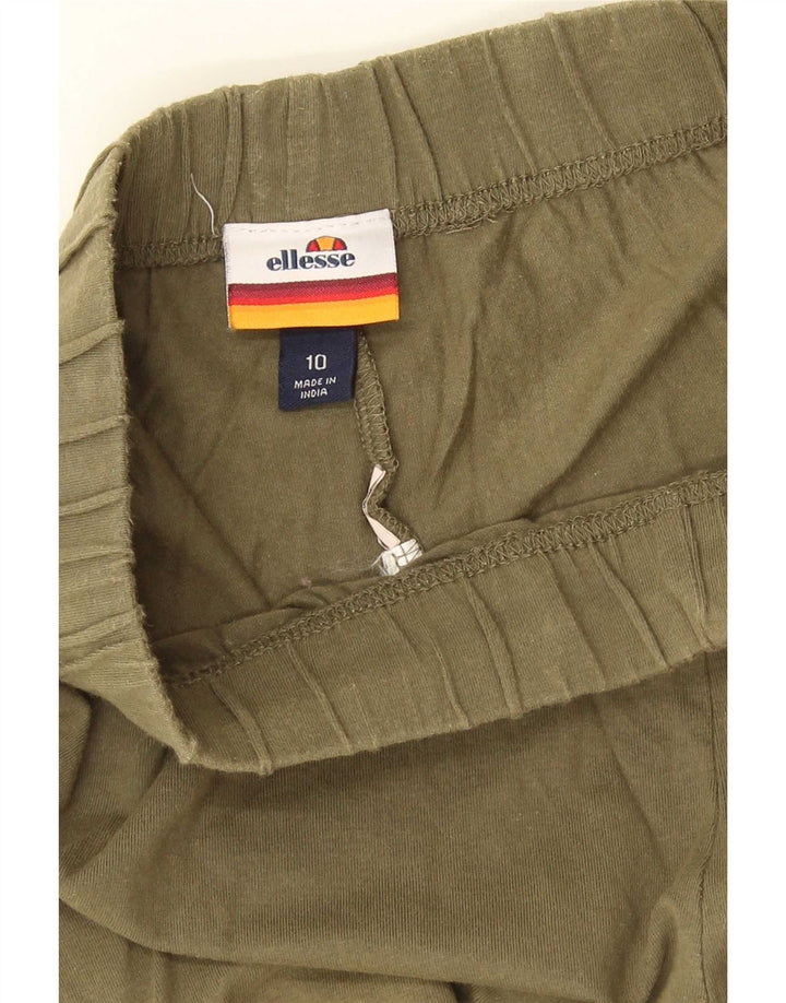 Leggings cu grafica pentru femei Ellesse UK 10 Small Green