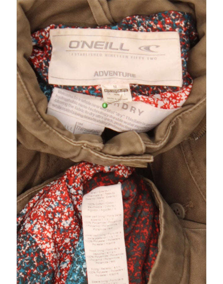 Jachetă parka cu glugă pentru femei O'Neill UK 14 bumbac mediu bej