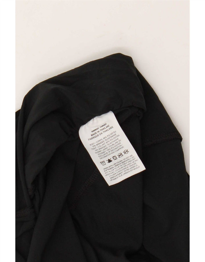 Pantaloni scurti sport Nike pentru femei UK 14 Poliester mediu negru