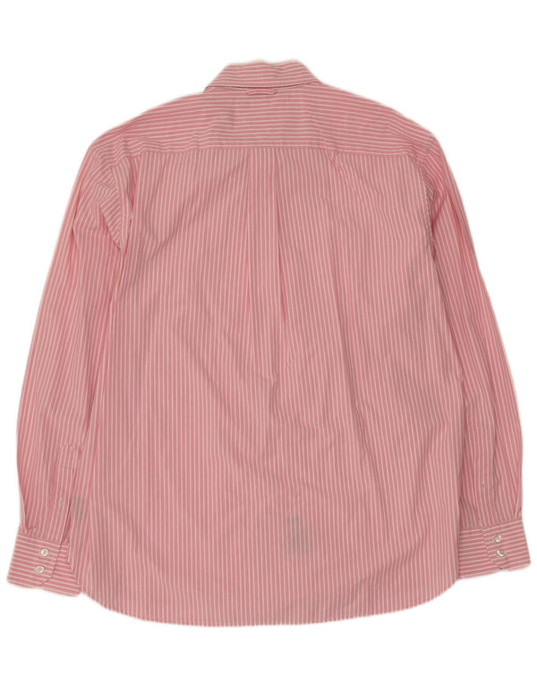 Cămașă pentru bărbați Tommy Hilfiger XL, bumbac cu dungi roz