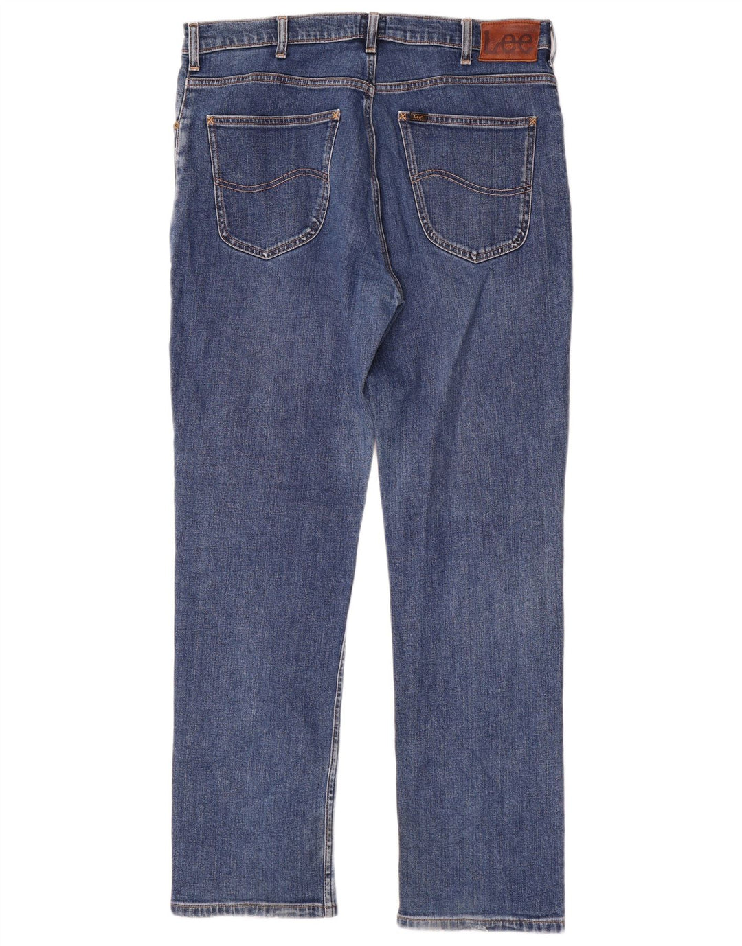 Blugi Lee Brooklyn Straight pentru bărbați W36 L32 Bumbac albastru