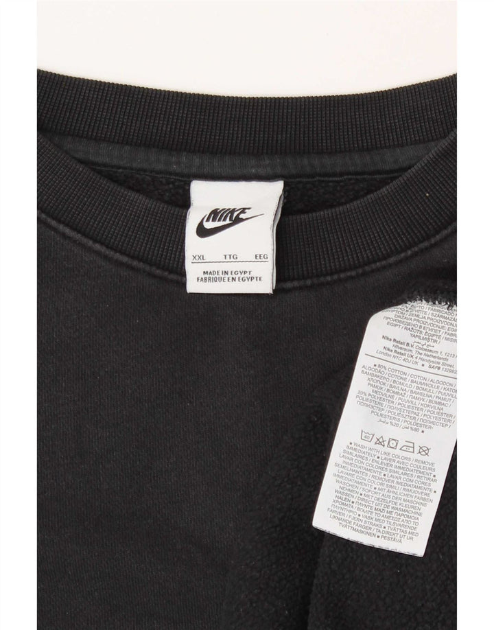 Pulover Nike pentru bărbați, 2XL, bumbac negru