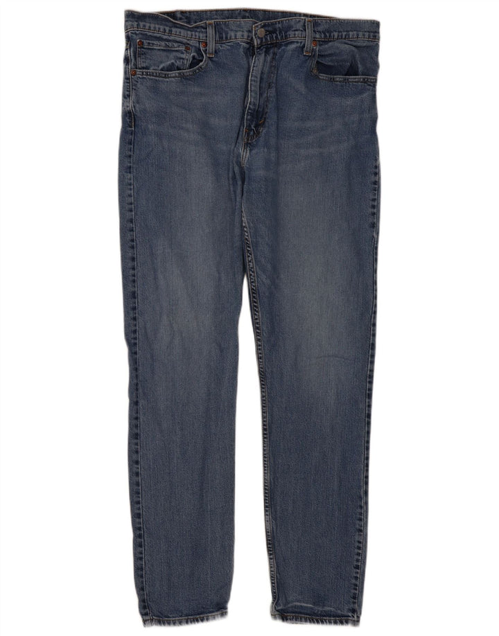 Blugi conici pentru bărbați Levi's 512 Slim Tapered W38 L34 Blue