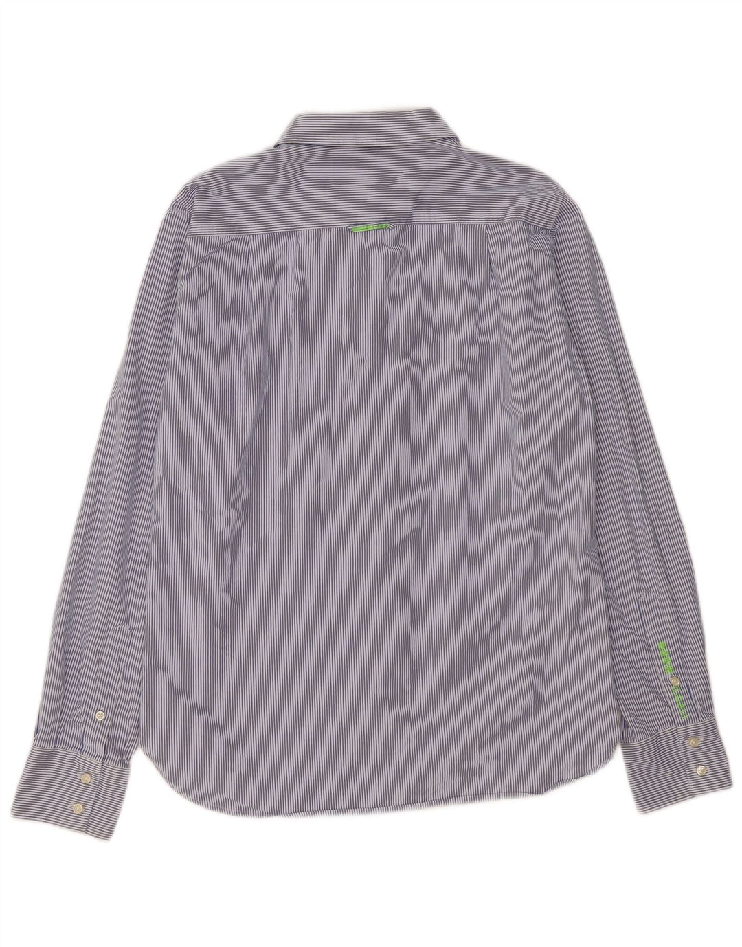 Cămașă pentru bărbați Superdry, mare, bleumarin, cu dungi