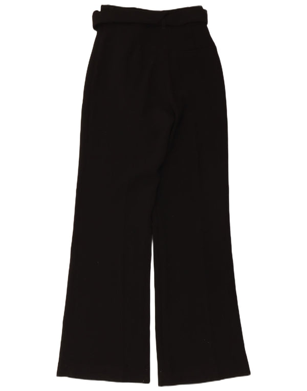 Pantaloni casual pentru femei cu talie înaltă Zara Mediu L28 L33 Negri