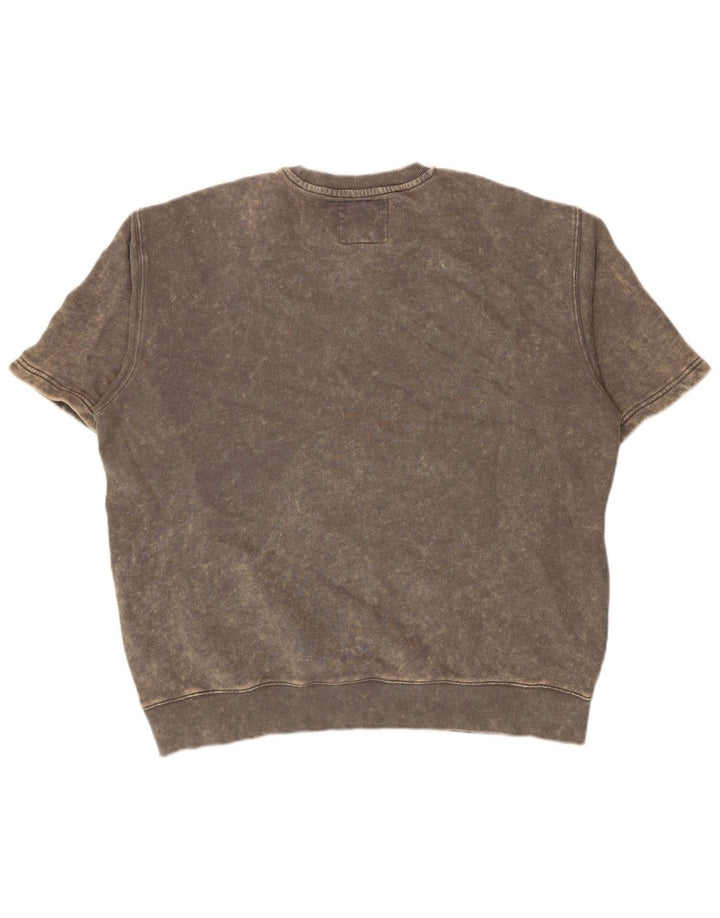 Tricou pentru bărbați G-Star Top mare bumbac gri