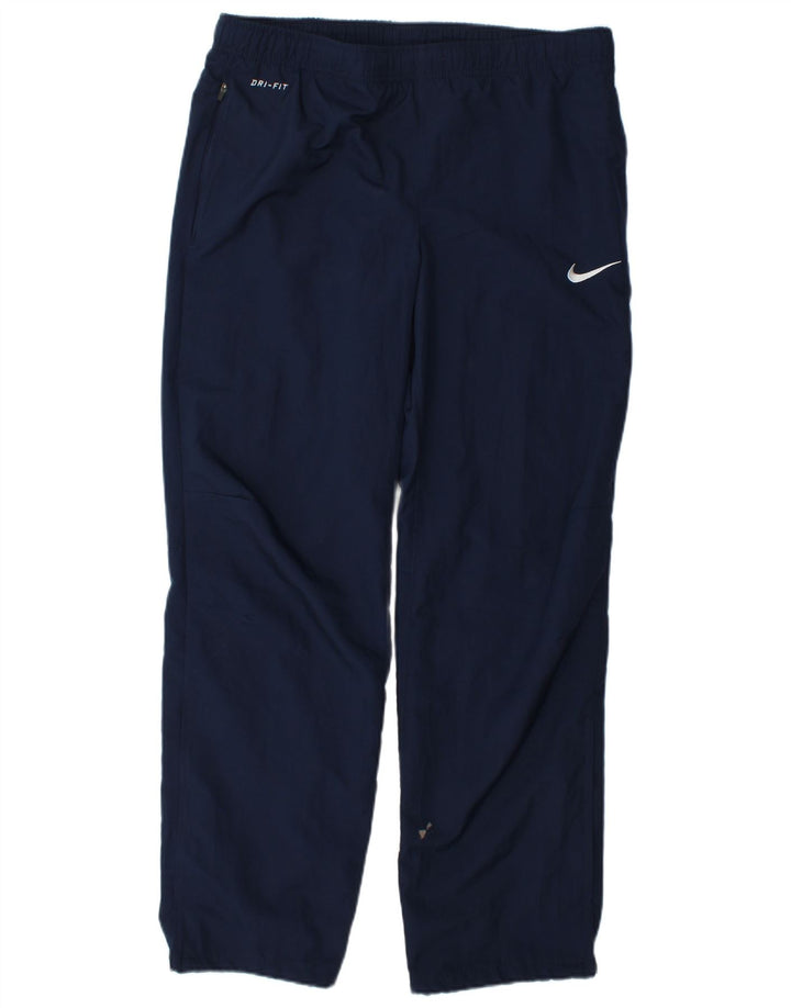 Pantaloni de trening Nike Dri Fit pentru bărbați, poliester mici, albastru
