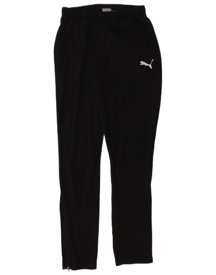 Pantaloni de trening Puma Slim pentru bărbați, negru mediu, poliester sport
