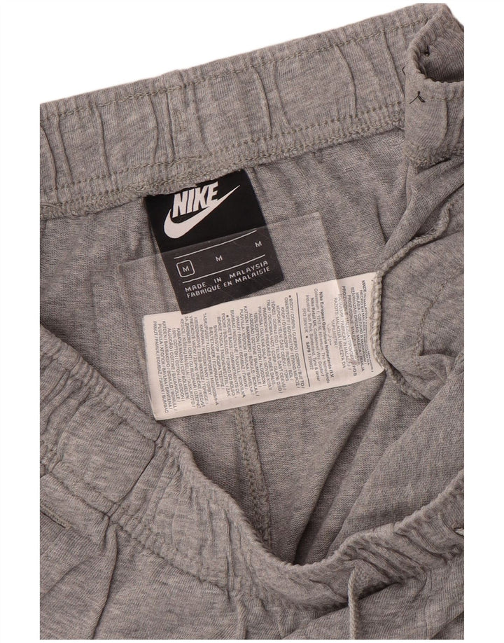 Pantaloni scurți sport Nike pentru bărbați, bumbac, gri mediu