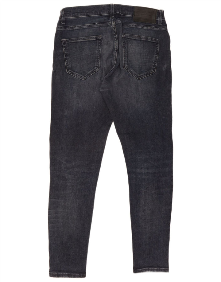 Blugi pentru bărbați Zara Slim EU 40 Medium W31 L28 Bleumarin Bumbac