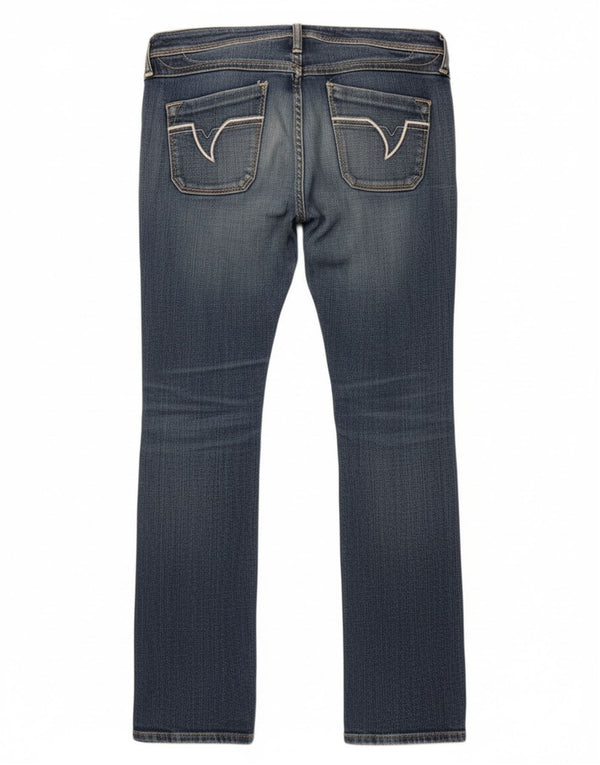 Blugi drepti Lowky pentru femei Diesel W26 L32 Bumbac bleumarin