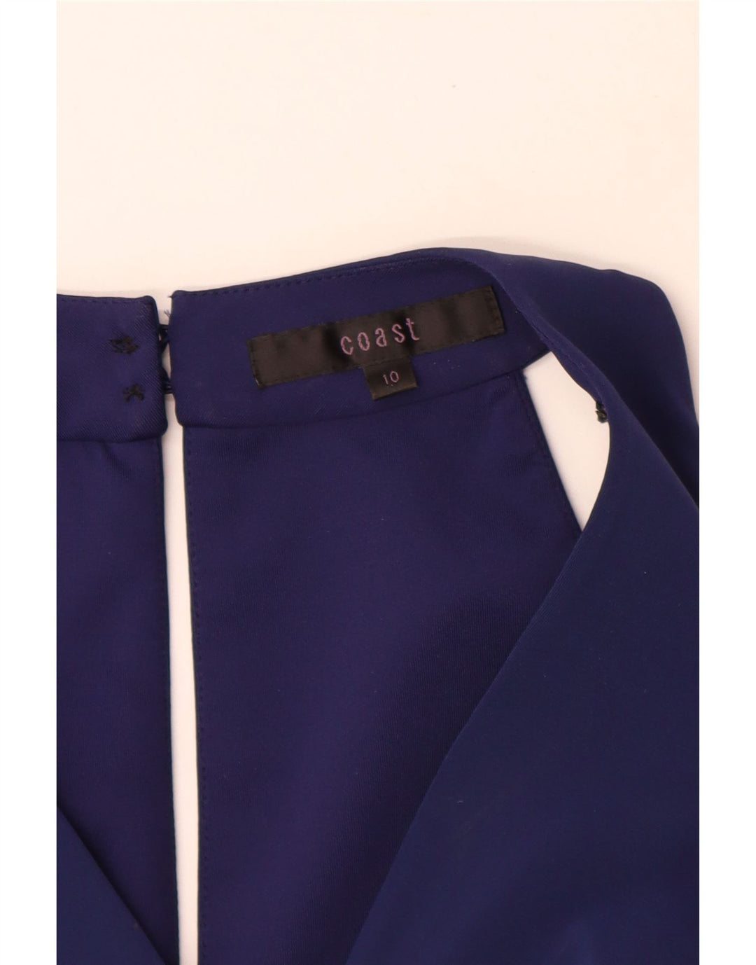Rochie maxi fără mâneci pentru femei Coast UK 10 Small Blue