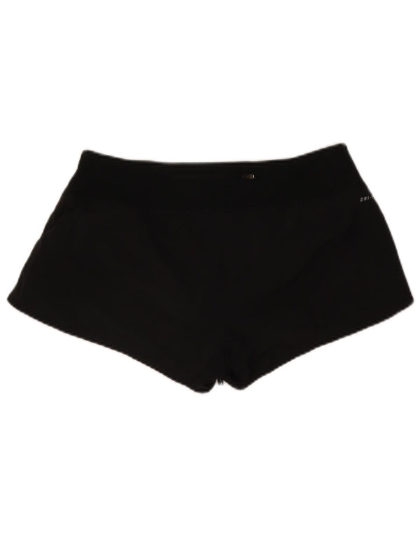 Pantaloni scurți sport Nike Dri Fit pentru femei UK 14 Medium Black