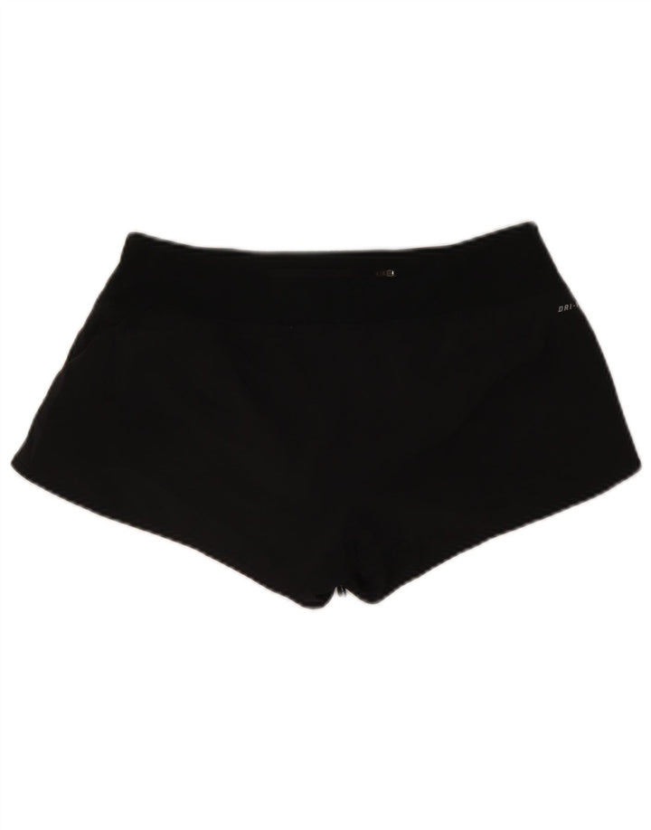 Pantaloni scurți sport Nike Dri Fit pentru femei UK 14 Medium Black