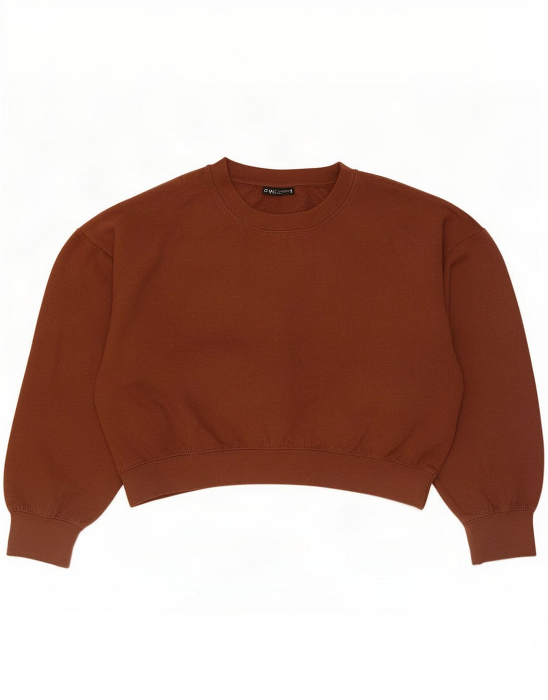 Pulover supradimensionat pentru femei Zara UK 14 Poliester maro mediu