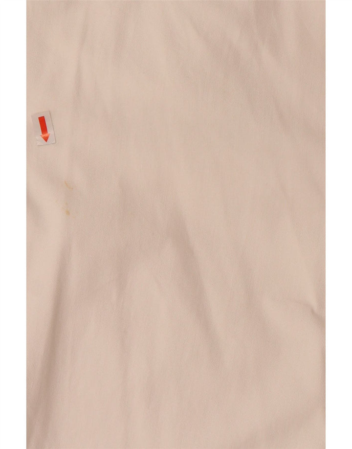 VINTAGE Womens Straight Chino Trousers W32 L30 White