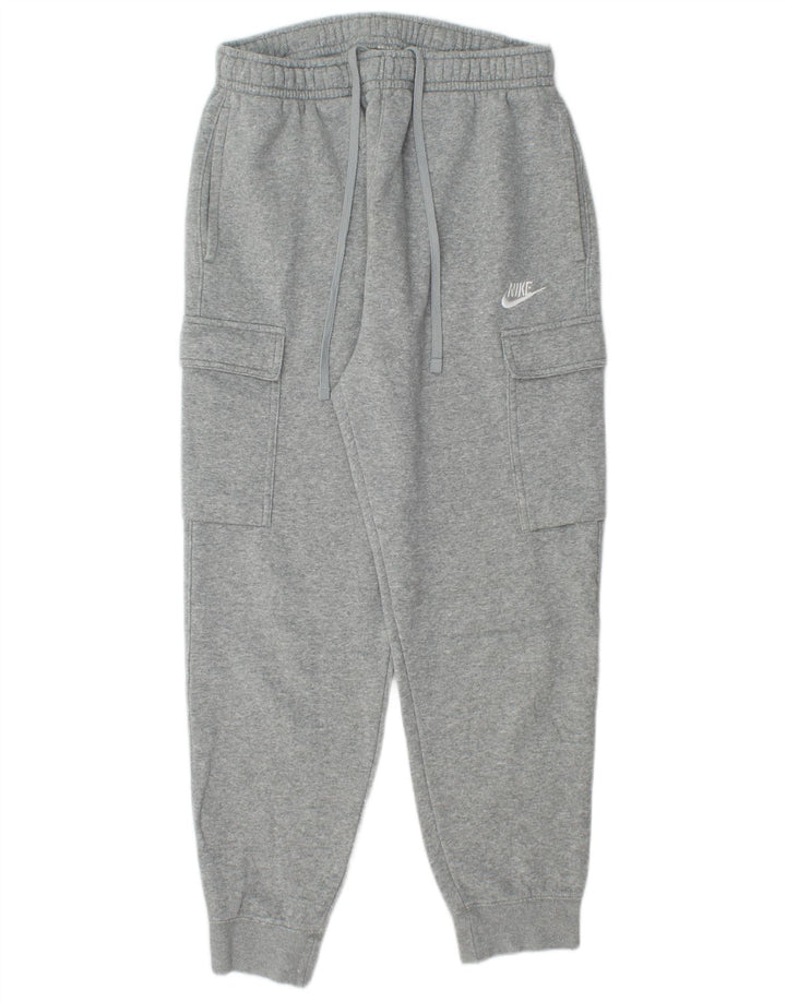 Pantaloni de trening cargo NIKE pentru bărbați Joggeri din bumbac gri mediu